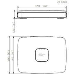 REJESTRATOR IP DAHUA NVR2108HS-8P-I2