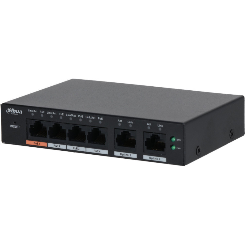 SWITCH DAHUA S4100-4ET2ET-60-C