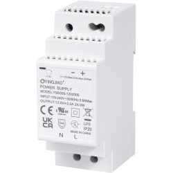 ZASILACZ IMPULSOWY NA SZYNĘ DIN YINGJIAO YSD30S-1202000 12V/24W/2A