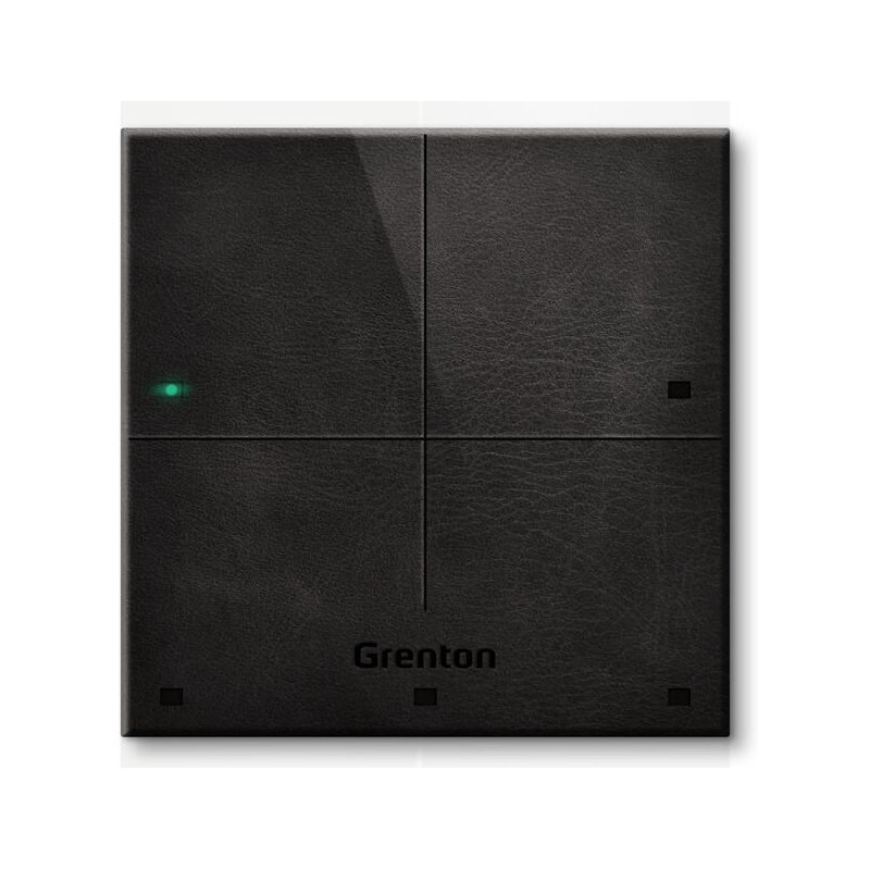 Panel dotykowy TOUCH PANEL 4B czarna skóra Grenton