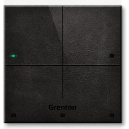 Panel dotykowy TOUCH PANEL 4B czarna skóra Grenton