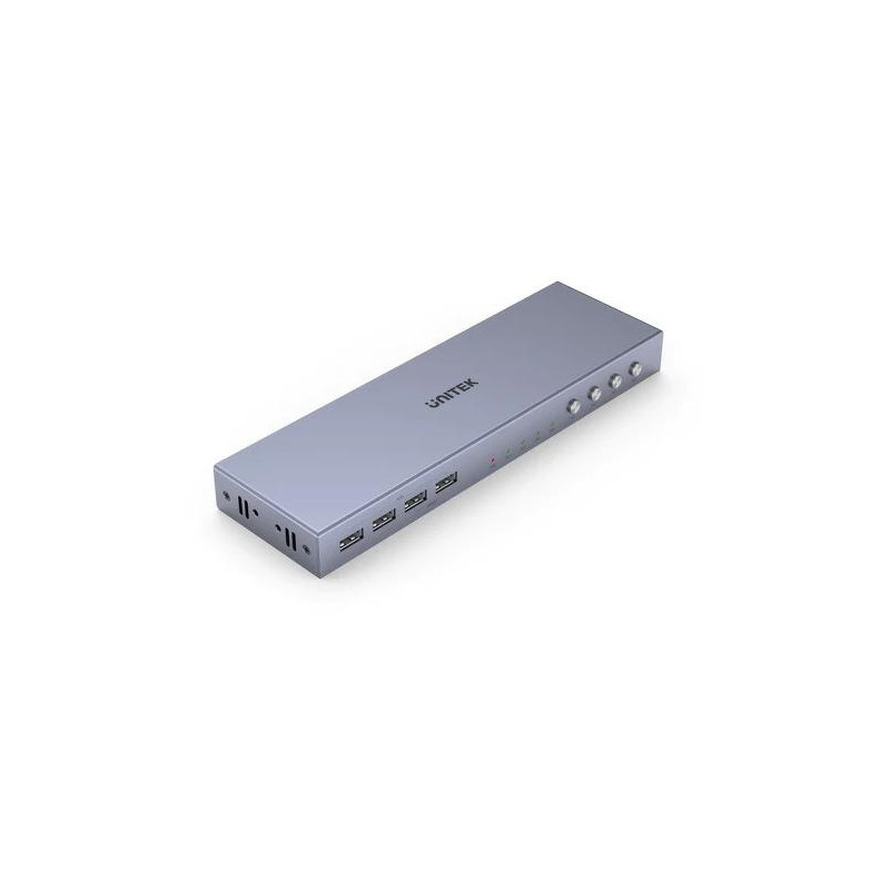Unitek V306A Przełącznik KVM 4K HDMI 2.0 4-in 1-out +USB