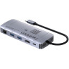 Unitek D1120A01 Aktywny Hub USB-C 10 Gbps, Obudowa na dysk M.2, HDMI