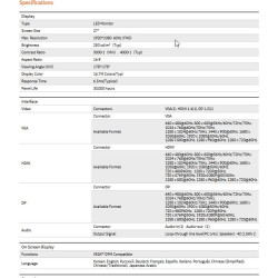 Monitor Hanhwa SMT-2710