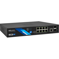 Switch PoE BCS BASIC BCS-B-SP08G-2SFP-M