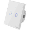 Dotykowy włącznik światła Sonoff WiFi + RF 433 T2 EU TX (2-kanałowy)