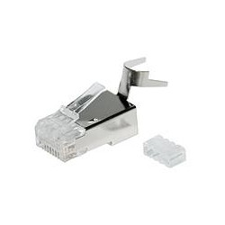 WTYK SIECIOWY KONEKTOR SOLARIX RJ45 CAT.6A STP EKRANOWANY KRJS45/6ASLD