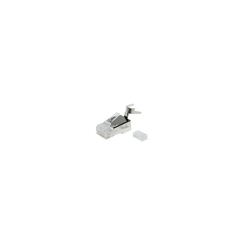 WTYK SIECIOWY KONEKTOR SOLARIX RJ45 CAT.6A STP EKRANOWANY KRJS45/6ASLD