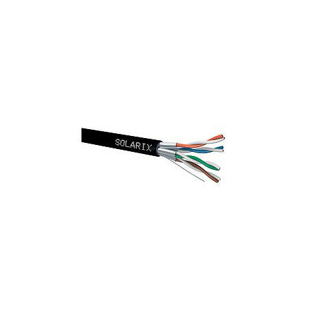 KABEL SKRĘTKA SOLARIX CAT.6A STP PE Fca 500M