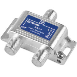 Rozgałęźnik TELMOR RCT-2 Splitter 2x1.2G