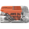 Szybkozłączka uniwersalna LINKA/DRUT 3x 0,2-4mm2 WAGO 221-413 (1szt.)