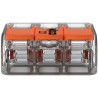 Szybkozłączka uniwersalna LINKA/DRUT 3x 0,2-4mm2 WAGO 221-413 (1szt.)