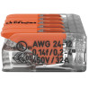 Szybkozłączka uniwersalna LINKA/DRUT 5x 0,2-4mm2 WAGO 221-415 (1szt.)