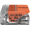 Szybkozłączka uniwersalna LINKA/DRUT 5x 0,2-4mm2 WAGO 221-415 (1szt.)