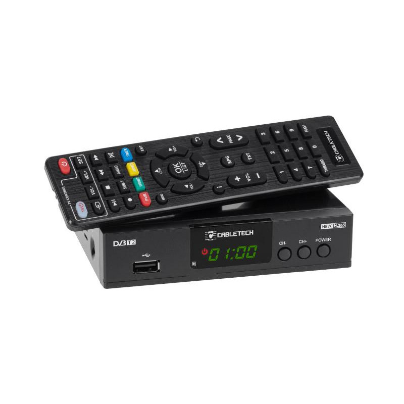 Tuner DVB-T2 H.265 HEVC Cabletech