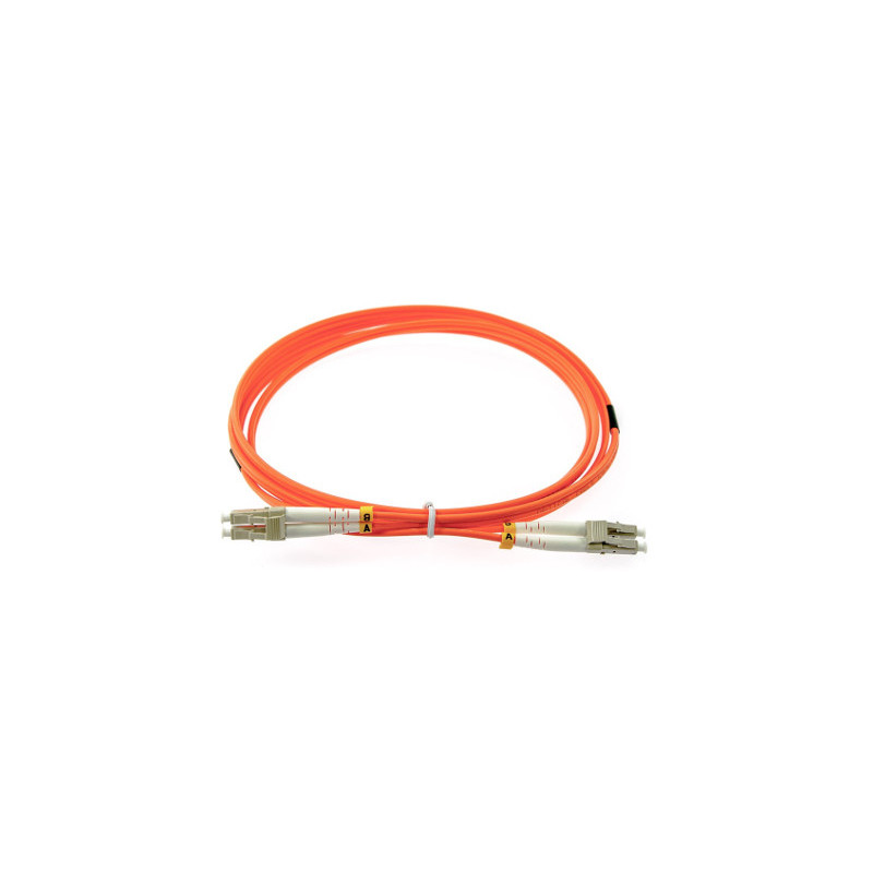 PATCHCORD ŚWIATŁOWODOWY MM 1M DUPLEX 50/125um OM2, LC/UPC-LC/UPC