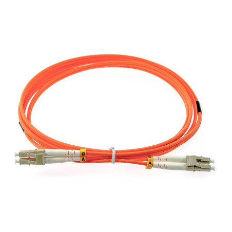PATCHCORD ŚWIATŁOWODOWY MM 1M DUPLEX 50/125um OM2, LC/UPC-LC/UPC