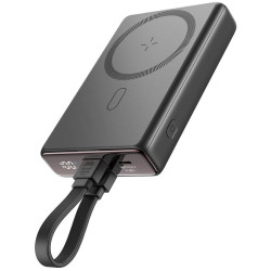 Powerbank Joyroom JR-PBM01 10000mAh 20W 1x USB-C 2x Lightning czarny + kabel