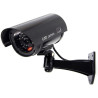 Atrapa kamery tubowej czarna LED AT-1B-B