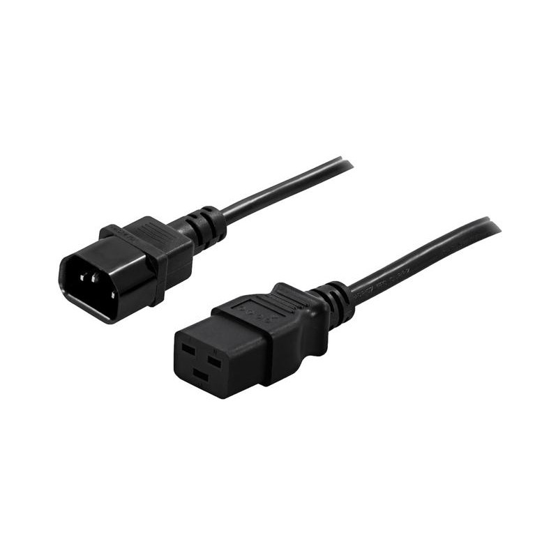 PRZEDŁUŻACZ KABLA ZASILAJĄCEGO IEC 320 C14 / C19 1.8M PowerWalker