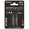 Akumulatorki R6 / AA Panasonic Eneloop PRO 2500mAh Ni-MH BK-3HCDE/2BE (blister 2 szt.)