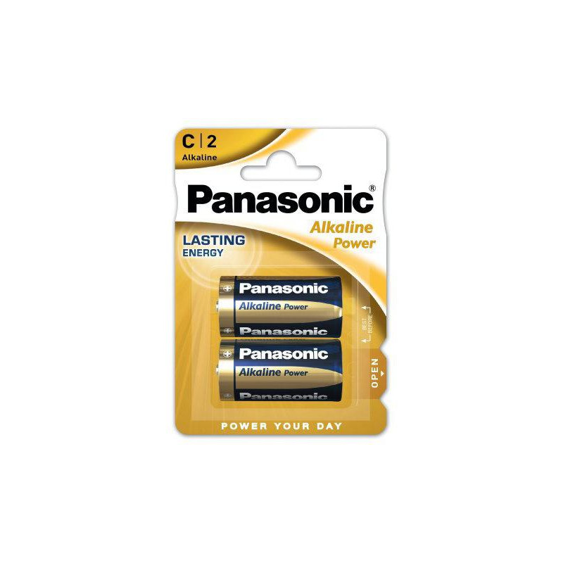 Bateria LR14 / APB / 2BP PANASONIC BRONZE Alcaline (blister 2 szt.)