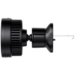 UCHWYT SAMOCHODOWY ŁADOWARKA INDUKCYJNA Baseus MagPro C40164100121-00 Qi 15W MagSafe NA KRATKĘ CZARNY