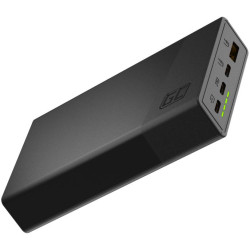 POWERBANK Green Cell PowerPlay20S 20000mAh PD 22,5W QC 3.0 3x USB-C CZARNY
