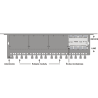 4-kanałowy moduł ogranicznika przepięć sieci LAN Gigabit Ethernet EWIMAR PTF-64-EXT/PoE