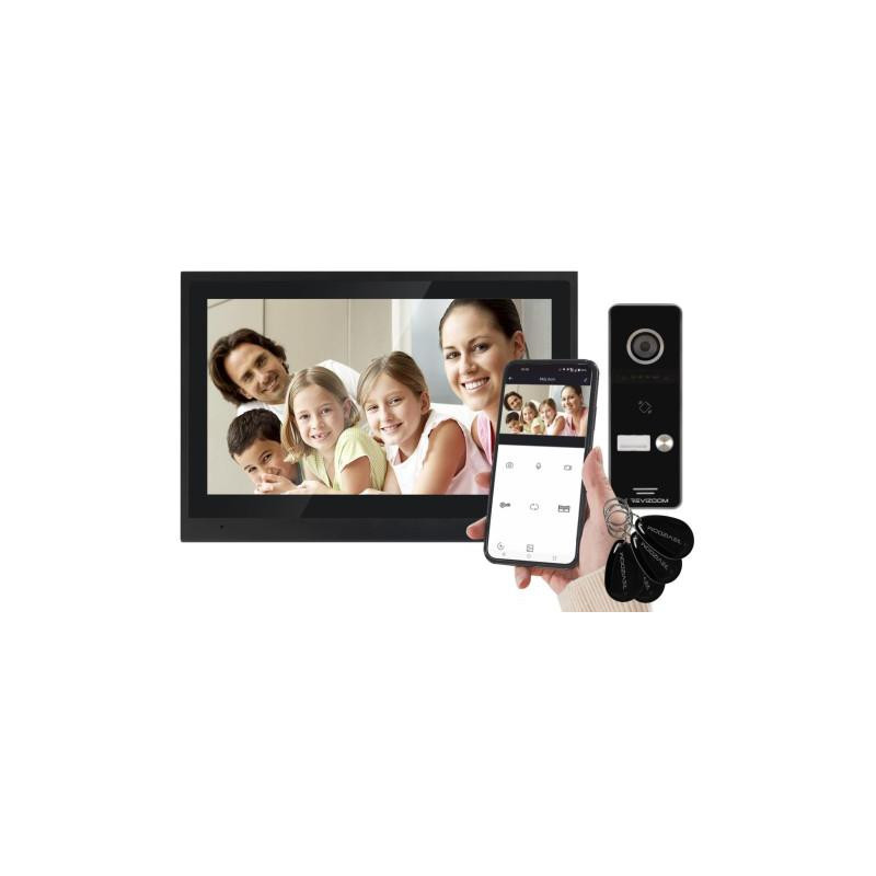 Wideodomofon REVIZOOM RM-T402HD BLACK/RC-411HD-C