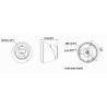 KAMERA IP HIKVISION DS-2CD1383G2-LIUF 2.8mm PL