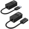 Przedłużacz USB Unitek Y-UE01001 do 60m pod kabel kat.5e