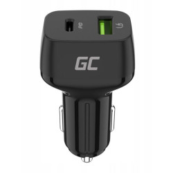 ŁADOWARKA SAMOCHODOWA Green Cell 48W 1x USB-C 1x USB-A Power Delivery 30W Quick Charge 3.0 CAD33