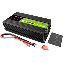 PRZETWORNICA NAPIĘCIA Green Cell PowerInverter LCD 24V / 230V 3000/6000W CZYSTA SINUSOIDA