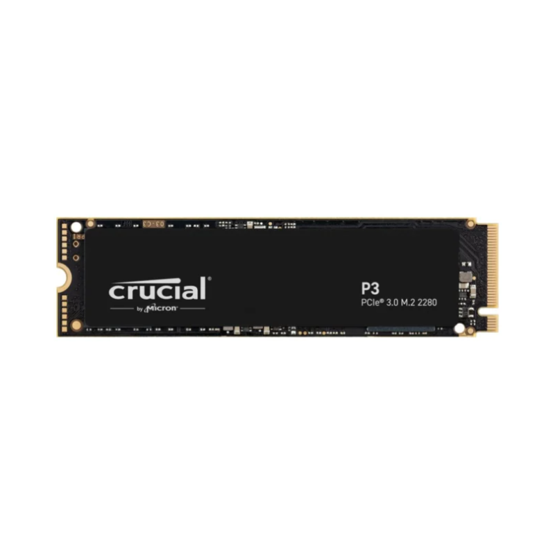 Dysk SSD Crucial P3 500GB 3D NAND NVMe PCIe M.2