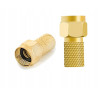Wtyk typu F Big Nut 6,8/22mm Spacetronik - 1 szt.