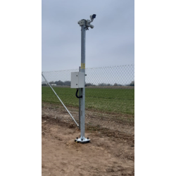 Słup ATS SKAM1/3 pod montaż kamer CCTV