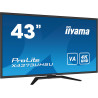 Monitor LED IIYAMA X4373UHSU-B1 43 cale VA HDMI DisplayPort USB