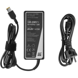 ZASILACZ ŁADOWARKA DO LAPTOPA LENOVO Green Cell PRO AD39AP 20V 4,5A 90W Slim Tip