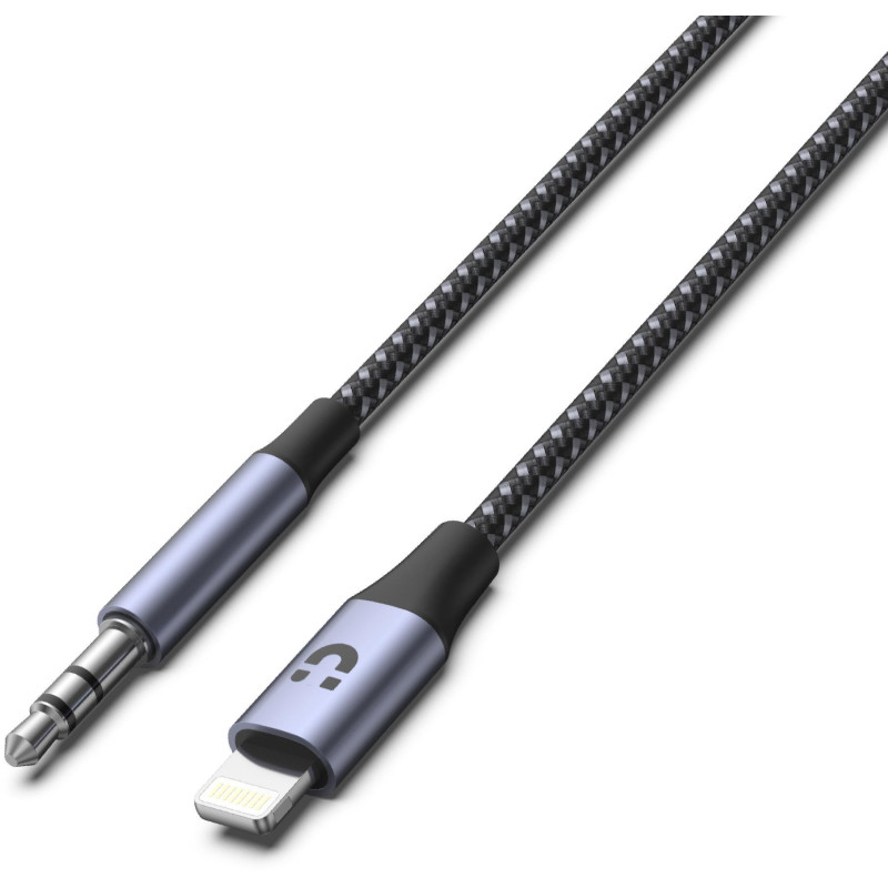 Kabel Unitek M1209A Lightning na mini jack 3,5mm (M) 1metr