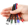 KABEL 4w1 USB-A / Lighting iPhone 2x USB-C micro-USB Baseus Cafule CA1T4-B01 1.2m 3.5A W OPLOCIE