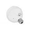 Głośnik kulowy HQM-SK313 3W 100V gwint E27 Biały