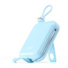 Powerbank Joyroom Cutie Series JR-L008 10000mAh 22.5W PD QC z kablami 1x USB-A 1x USB-C niebieski