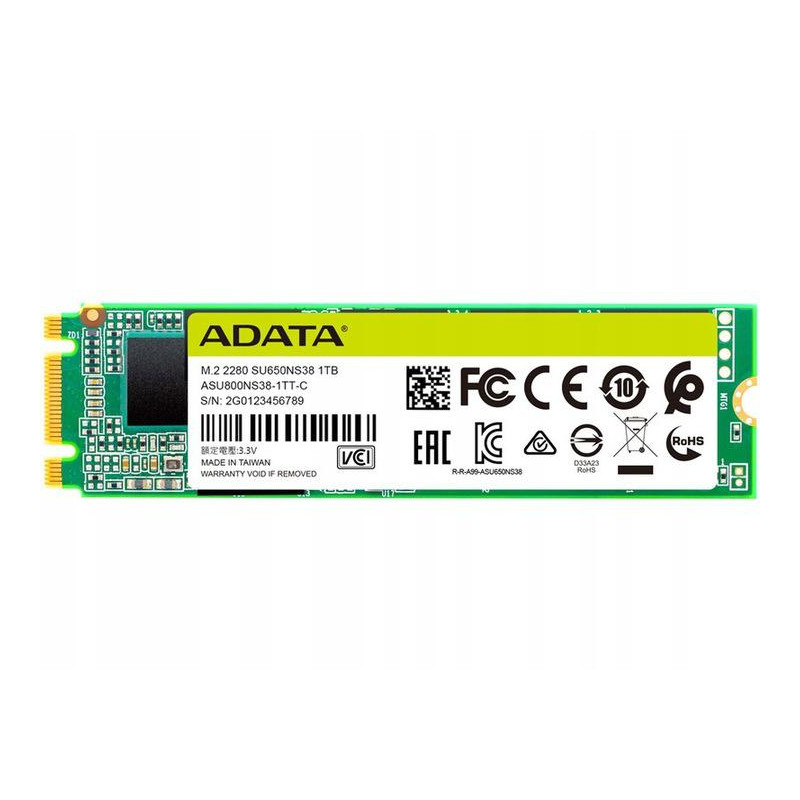 Dysk SSD Adata Ultimate SU650 256GB M.2 TLC 3D 2280 SATA