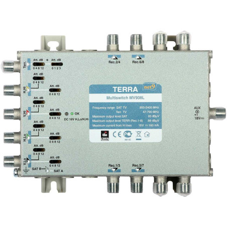 MV908L Terra - Multiswitch 9/8 (R70858)