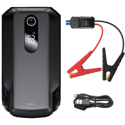 POWERBANK BOOSTER Baseus Max Car Jump Starter CGNL020001 20000mAh 12V 2000A + KABLE KROKODYLKI
