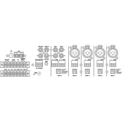 Wzmacniacz miksujący MONACOR PA-8120RCD PA MP3, FM