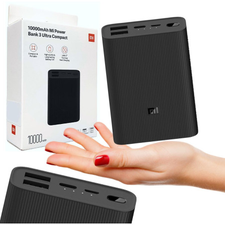 Powerbank Xiaomi Mi Power Bank 3 10000mAh Ultra Compact