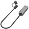Adapter Unitek U1313C USB-A/C na RJ45 2.5G Ethernet