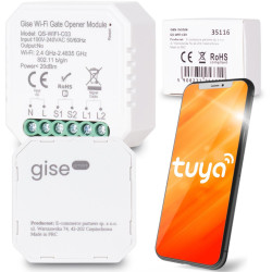 GISE Smart Moduł do sterowania bramą WiFi GEN 2 | Tuya | GG-01